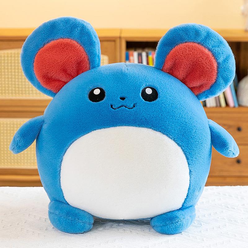 Cute Mary Lou Mouse Doll Pokémon Peripheral Plush Toy Pillow Children's Companion Doll Gift