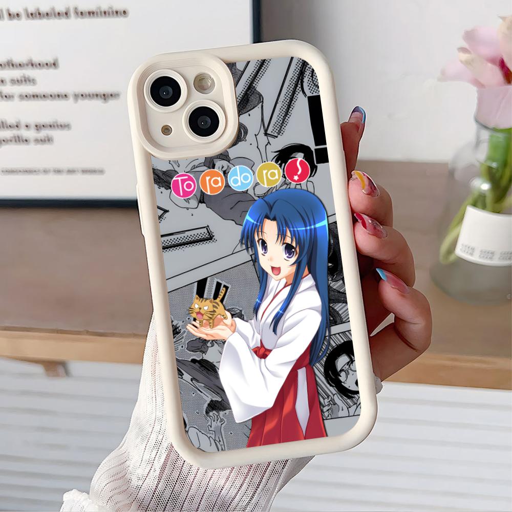 

Toradora Kawashima Mobile Phone Case for iPhone 17 16 15 14 13 12 11 Air Pro Max Plus Thicken TPU Colorful Cover Cover Pretty iPhone 11 Pro