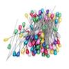 400pcs Teardrop Colored Pearl Head Corsage Pins Straight Sewing Pins  For Flower Decorations