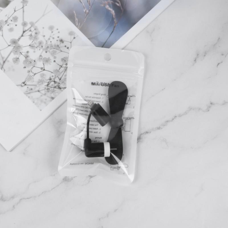 Universal 2-in-1 Portable USB Mini Fan for Apple & Android Devices