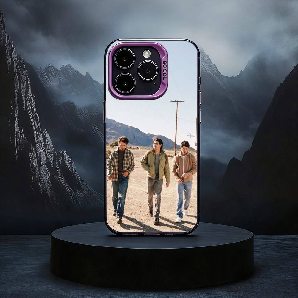 Band J-JONAS B-BROTHERS Black Candy silver phone case Phone Case For iPhone17,16,15,14,13,12,11 Plus,Pro Max iPhone14Pro