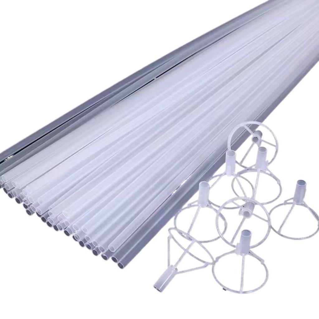 Luminous 70cm Bobo Balloon Holder Stick - Upgraded Thickened Aluminum Film, Handheld Balloon Stick, Free Shipping