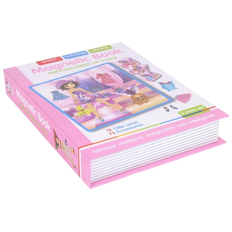 Puzzel Magnetisch Boek Magneten Puzzels Blokken Aankleedpoppen Kleding