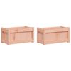 VidaXL Jardinières 2 pcs bois massif douglas 837446