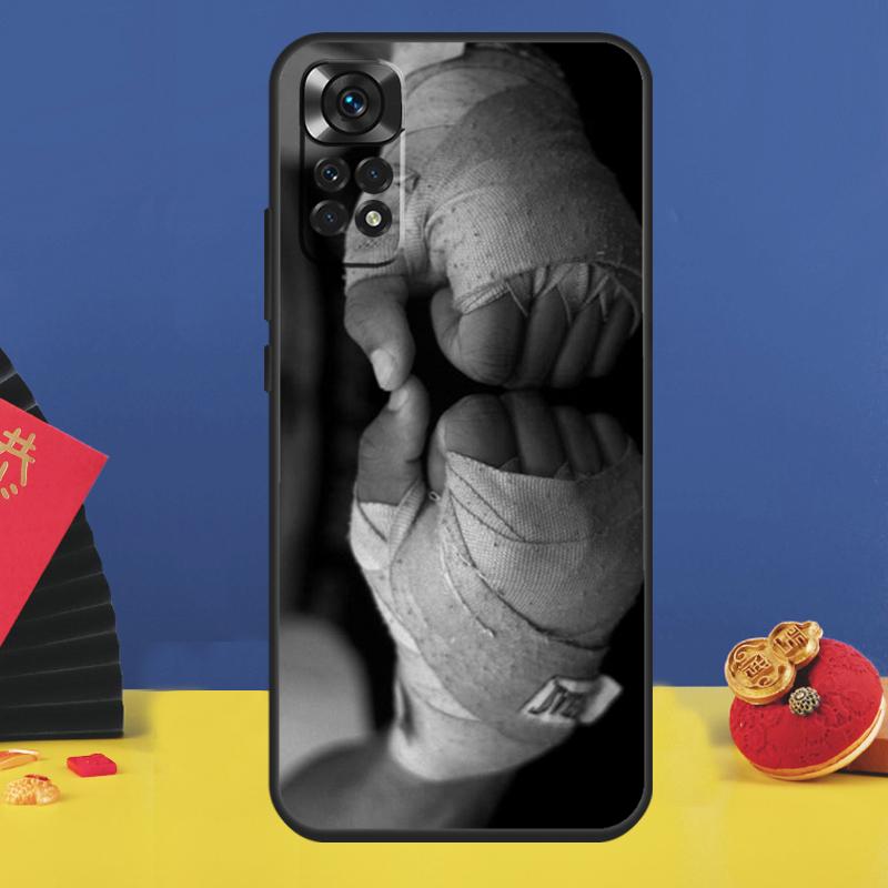 

Muay Thai Kickboxing Fight Phone Case For Xiaomi Redmi Note 14 Pro 13 12 9 10 11 15 Pro Plus 10C 12C 13C 14C 15C Cover Redmi Note 9 Pro