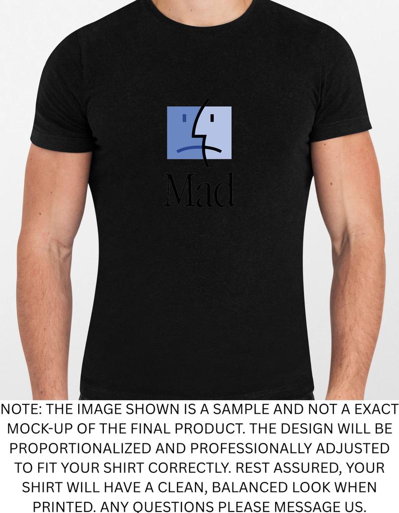 Men's and Women's T-shirts Mad Spoof Graphic