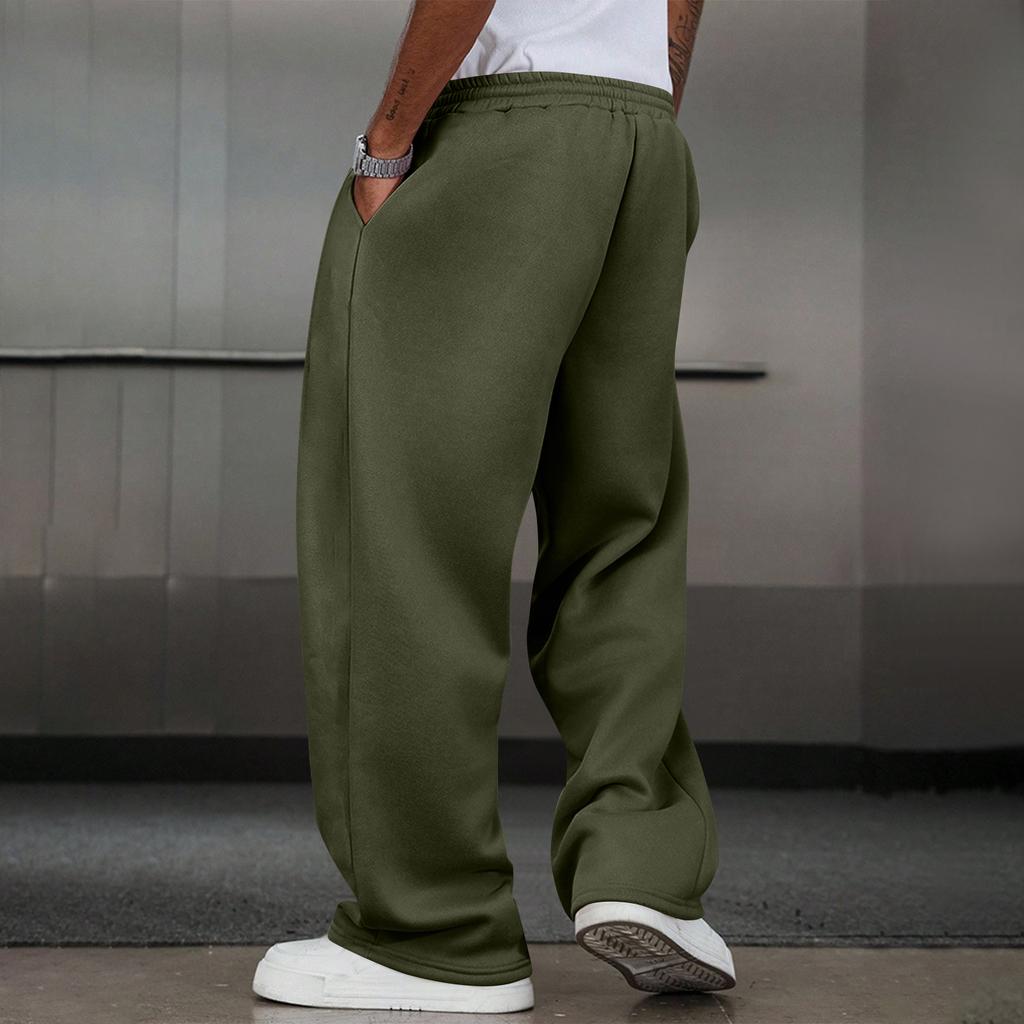 Men's Straight Leg Casual Pants for Everyday Comfort