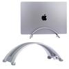 Psitek Adjustable Vertical Laptop Stand 6061 CNC Precision Anodized Fits up to Ventilated Silicone Pad - Aluminum, Machined, Finish, 17" Laptops,