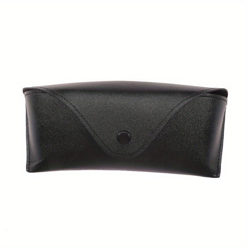 Durable PU Leather Glasses Case Sunglasses Solid Color Pouch Bag Eyewear Box Lightweight Convenient Protable