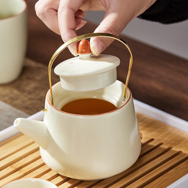 Minimalist Pottery Tea Set