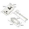Drawer Lock Cabinet Door Locks Antique Style Cabinet Door Locks For Furniture Box For Jewellery Boxes Hardware