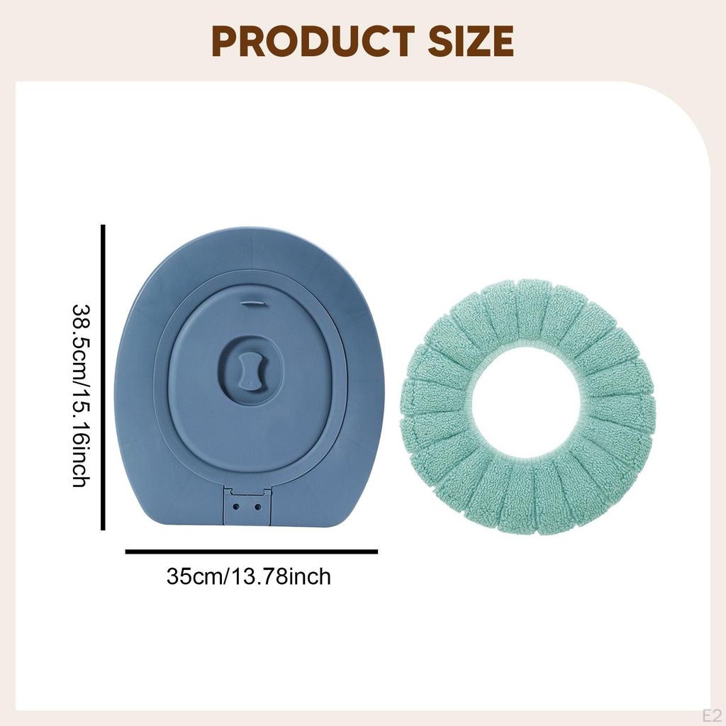 Bucket Toilet Seat with Lid Thickened Home Use Universal Outdoor Camping for Car