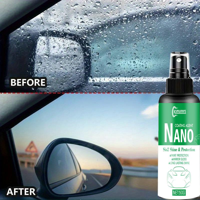 Car Windshield Anti-Fog Spray - Long-Lasting Defrost for Clear Vision Waterproof and Fog-Free - Safe for Glasses, Helmets, and G