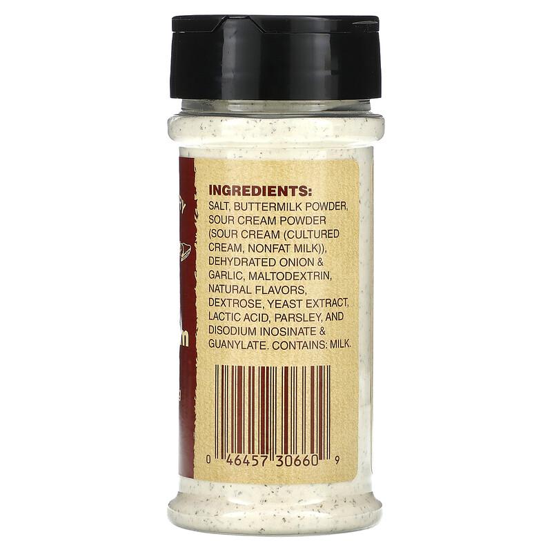 Condimento para Palomitas de Maíz, Crema Agria y Cebolla, 5 oz (142 gramos)