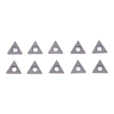 TCMT16T304 Inserts 10 Pack Carbide Inserts for Lathe Turning Tool Suitable for Various Processing Environments