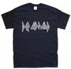 DEF LEPPARD TSHIRT sizes S M L XL 2XL colours Black White