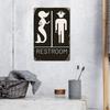 Vintage Metal Tin Sign Stylish Wall Art Plaques 11.8x7.9 Inch Retro Decorative Signs Wall Decor for Bedroom Kitchen Living Room Cafes Bar Public
