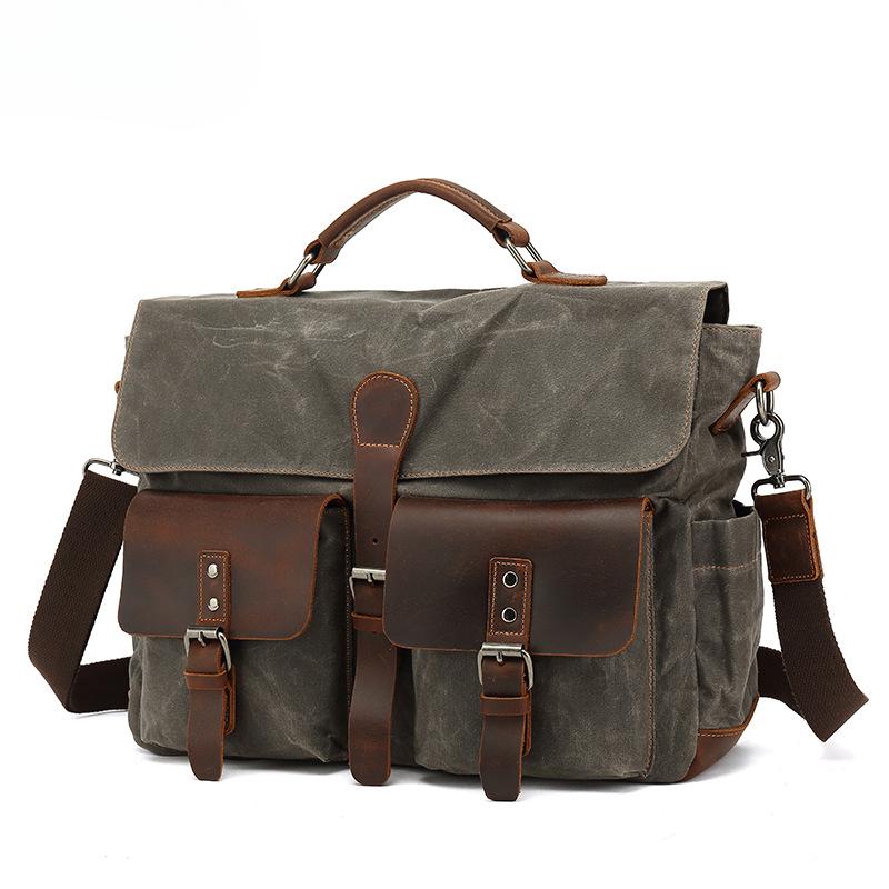 

Ношение портфеля Мужской деловой одно плечо косой широкий снаружи пакета Дорожный косой назад Электрический голова He is a size 14.