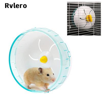Hamster Running Disc Toy 3 Size Silent Small Pet Rotatory Jogging Wheel Small Pets Sports Wheel Toys Hamster Cage Accessories