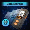 BOAYALPortable Laser Distance Meter 262ft 1/16in Accuracy Length Volume Pythagorean Mode Digital Laser Measurement Tool