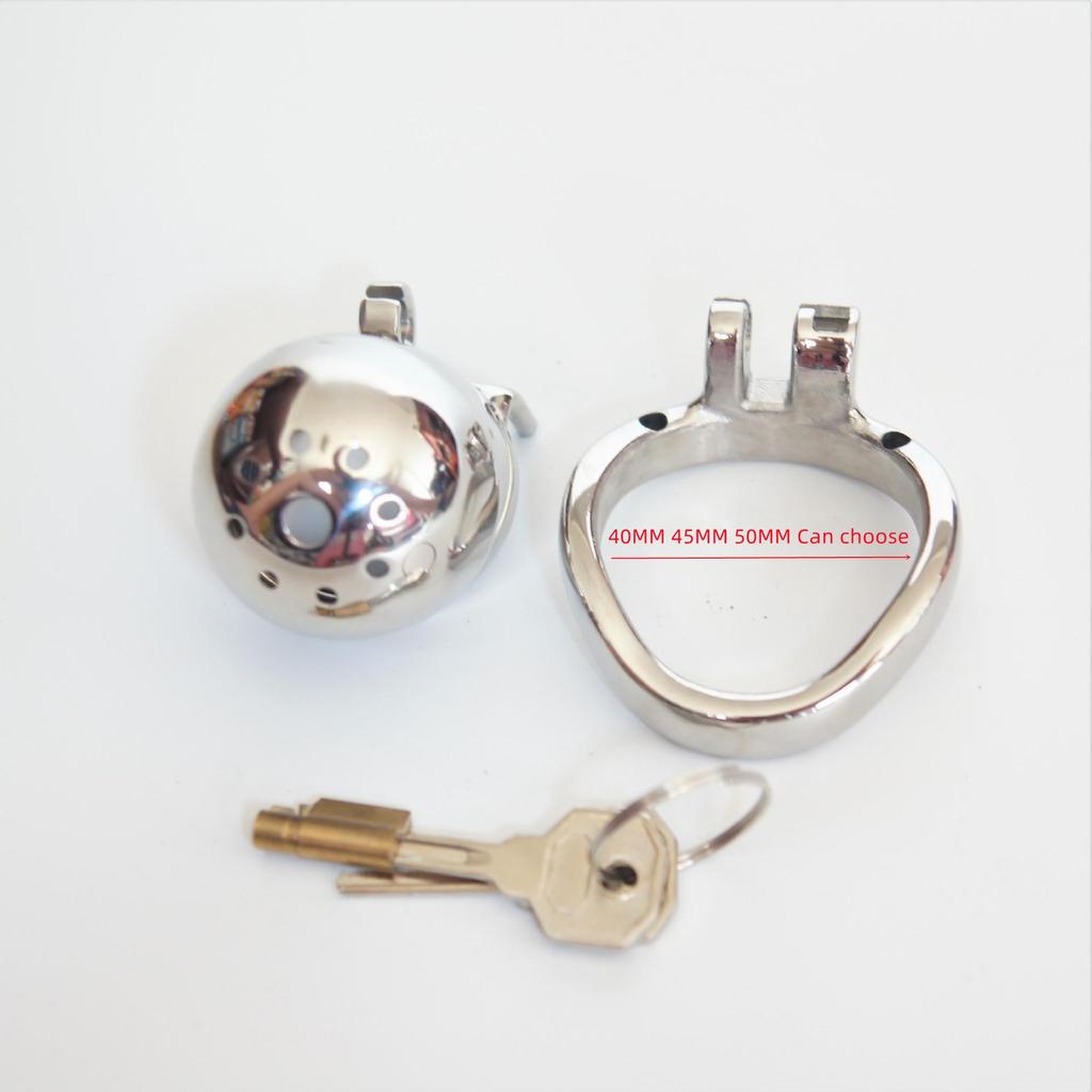 Stainless Steel Stealth Lock Male Chastity Device,Cock Cage,Penis Lock,Cock Ring,Chastity Belt S045