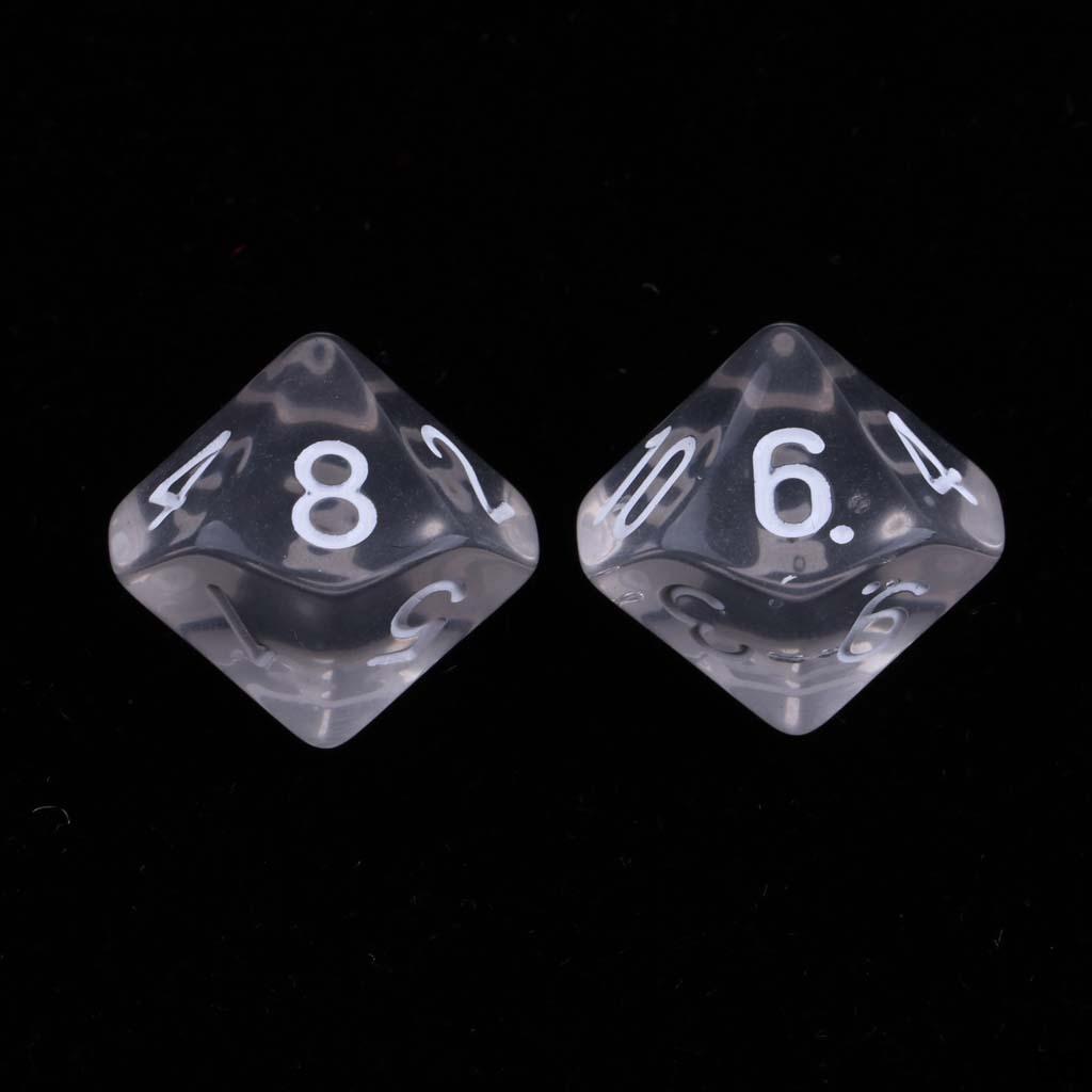 10 Sided D10 Multi-Sided Game Board Accessories