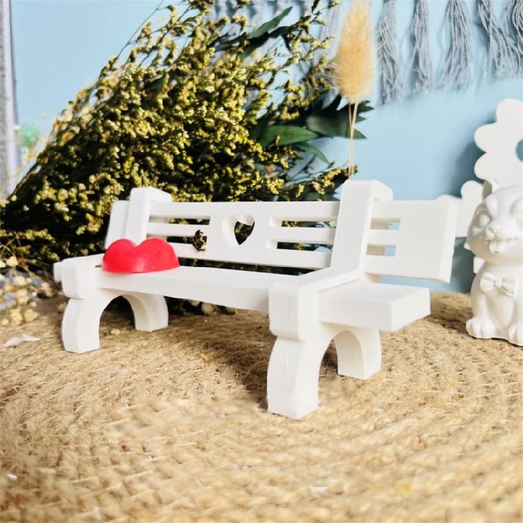 Benches Silicone Molds Plasters Molds Creative Chair Gypsum Molds Castings Molds Craft Supplies