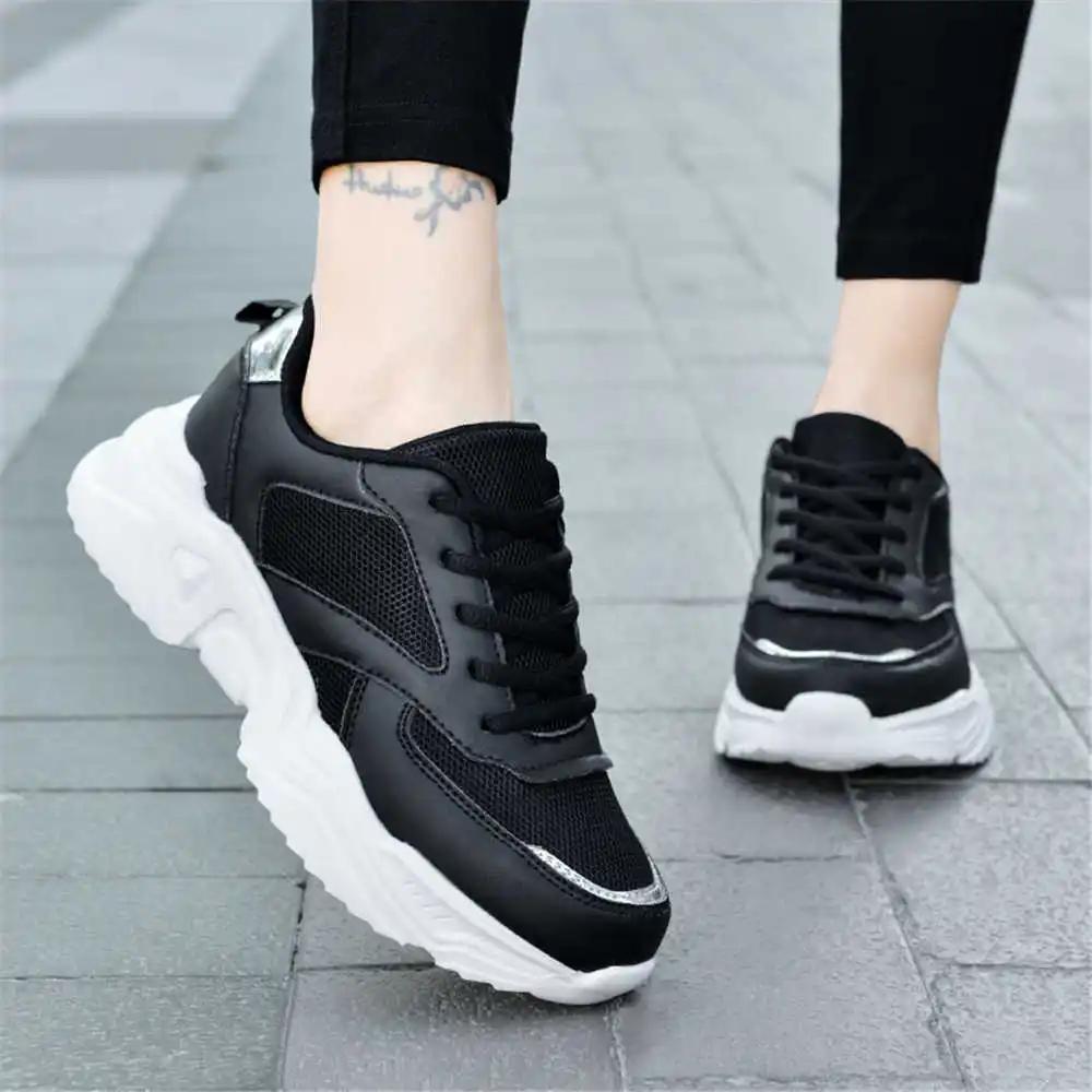 Fashion 38-39 Black Size 48 Shoes Basketball Fashion Women's Sneakers Luxury Designer Sport Fashionable Genuine Brand Fat On Sale