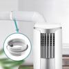 Convenient Window Adapter Air Conditioning Hose Accessories Exhaust Hose Adapter Window General Use Alloy for 13/15cm