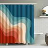 Boho Shower Curtain Set Nature Landscape Forest Trees Scenic Bathroom Decor Vintage Farmhouse Coastal Home Decor