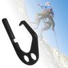 Shamiina [One-Handed Operation] Aluminum Tree Climber Hook with Drop Prevention Design, Compatible with XL Chainsaws, Tool Hanger with Two Holes for E