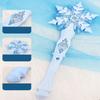 Light Up Musical Magical Wand For Kids Girls Birthday Party Toy Roleplay Princess Snowflake Wand for Roleplay Game Wear