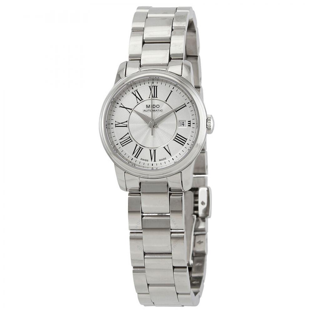 

Mido Baroncelli Iii Automatic Silver Dial Ladies Watch M0100071103309