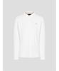 BEANPOLE GOLF [B_Under] Women'S Texture Mix Collar Long Sleeve T-Shirt White