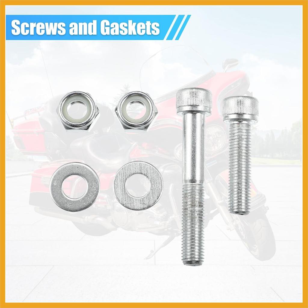 1 Set Headlight Extension Block for Harley Davidson Dyna T-Sport 39-49mm Fairing Front End Headlight Mounting Block Replacement