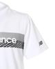 Golf Mock Neck Shirt UV 7 [New Balance] Short-Sleeve (Moisture-wicking, Quick-drying, Protection) / Men's / 012-6166011 030_White [3L]