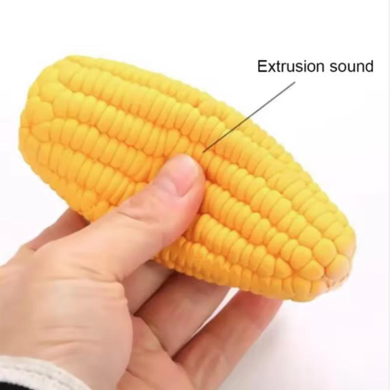 Dog Toys Sound Corn Puppy Grinding Teeth Cleansing Toys Self-Hi Pet Products