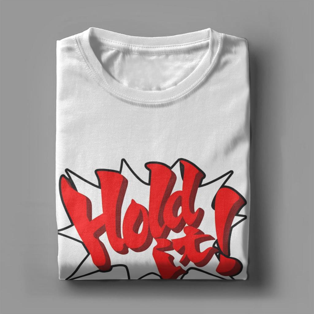 HOLD IT Phoenix Wright! Ace Attorney Outfit Men Women T Shirts Cotton Tee Graphic Print  Tops T-shirt