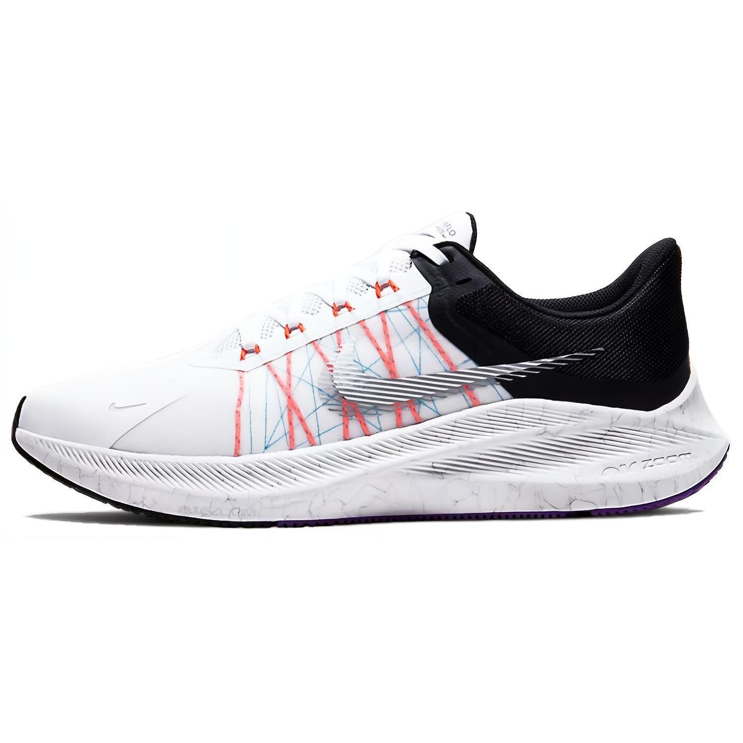 Nike Air Zoom Winflo 8  White Flash Crimson  Men s CW3419-101