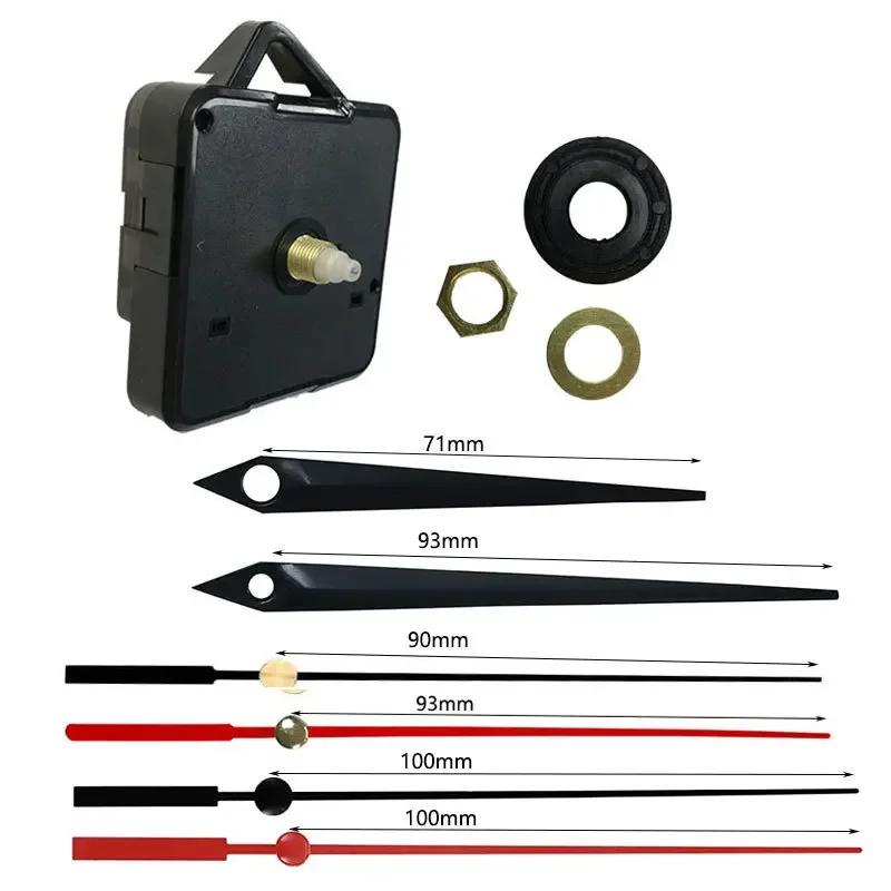 Hanging DIY Quartz Watch Silent Wall Clock Movement Quartz Repair Movement Clock Mechanism Parts with Needles 1 Set New