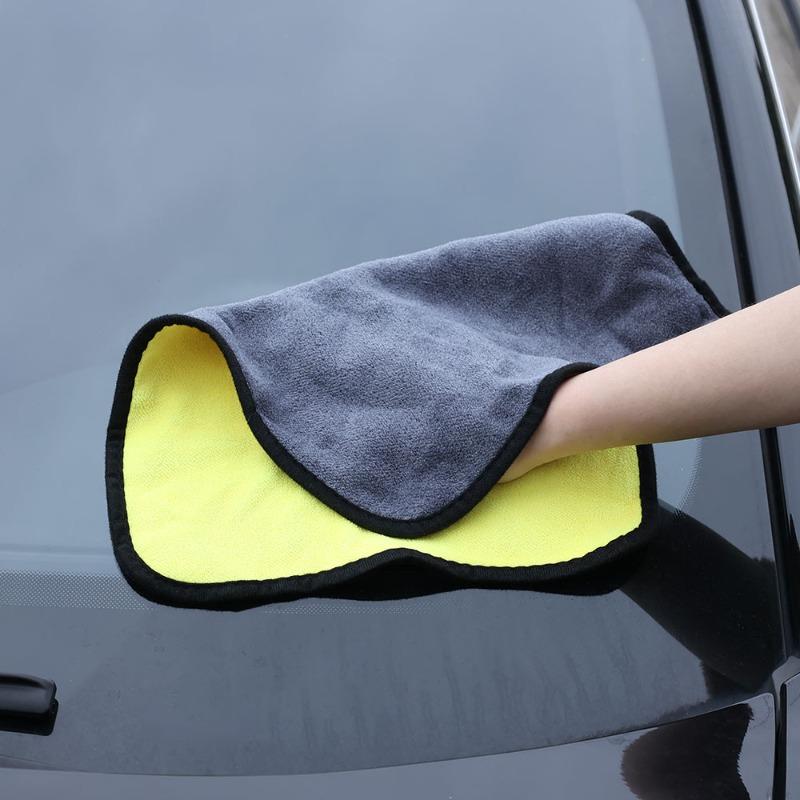 Microfiber Cleaning Absorbent Car Wash Drying Towel Auto Detailing Microfiber Towel Car Microfiber Cloth Wash Towel 1/10/20pcs