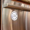 1pc Round Magnetic Fridge Sticker  Clean Dirty Instruction Dishwasher Sticker Home Accessories  Decoration Refrigerator Magnets