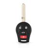 Case Fob Remote Key Shell 2/3/4 Buttons For Nissan Cube Qashqai Juke Suny Sylphy March Tiida Micra Remote Fob