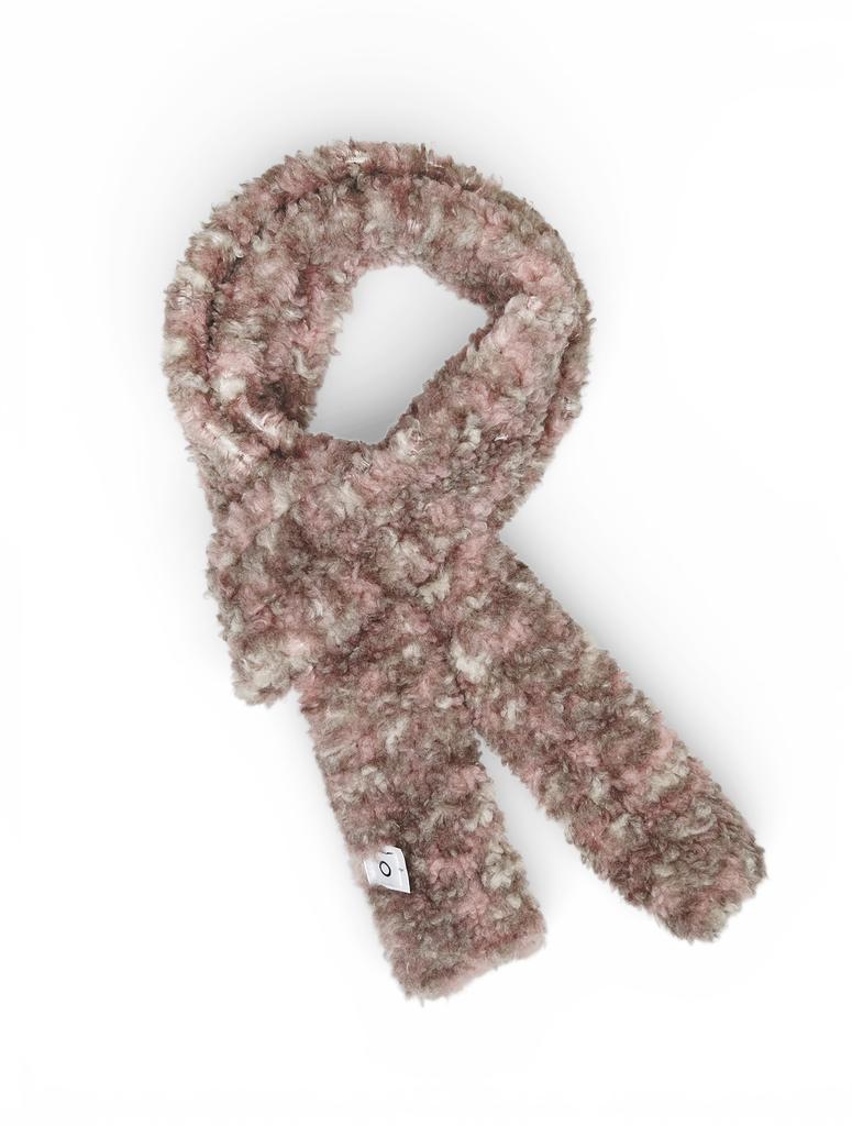 Nouteu O Logo Boa Scarf / Pink Multi