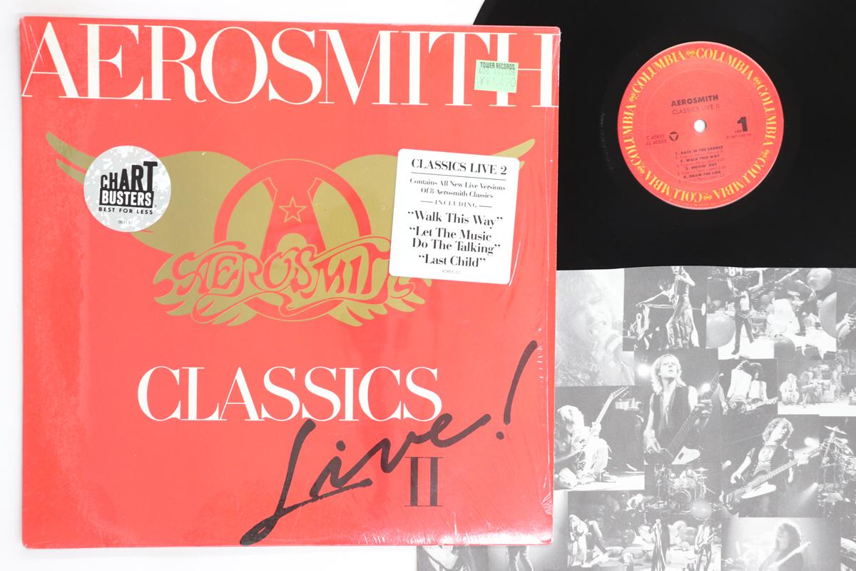 

LP Record AEROSMITH Classics Live II C40855 COLUMBIA 1987 US Rock Used
