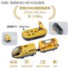 wooden Remote Control Magnetic Electric RC Train Compatible Toy Car Wooden Track Children's Train Car Track Toys for Kids