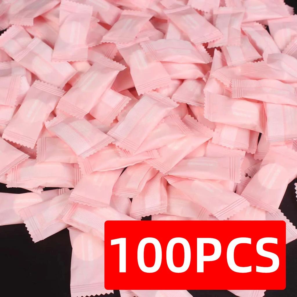 10-100pcs Compressed Towel Tablets, Disposable Portable Face Towels for Cleansing, Travel Camping Beauty Salon Must-Have