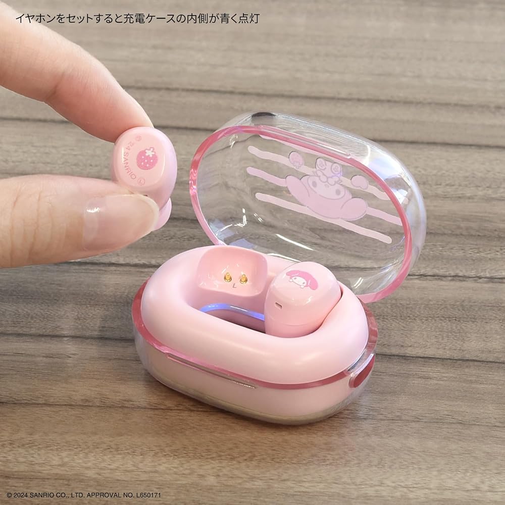 Gourmandise Sanrio Characters True Wireless Stereo Earphones My Melody SANG-458MM