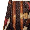 LOUIS VUITTON SS24 Velvet feel Coat Women's Multicolor 1AGGTF