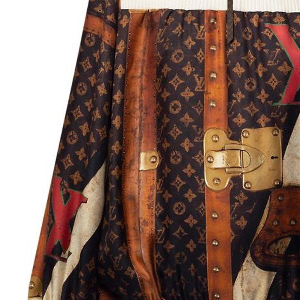 LOUIS VUITTON SS24 Velvet feel Coat Women's Multicolor 1AGGTF